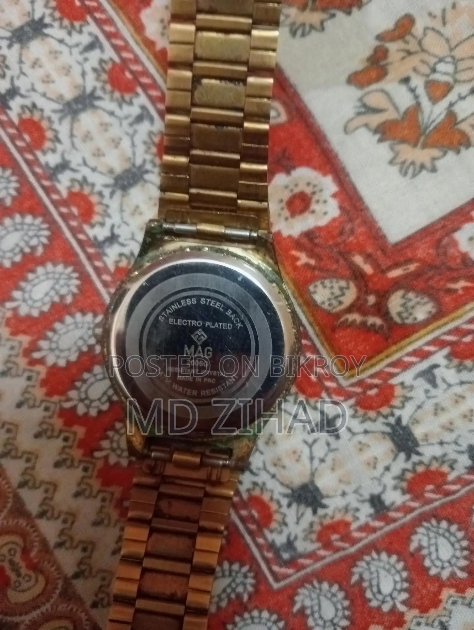 Watch brought from UAE