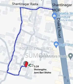 House for sale with 3.24 decimal land in Shantinagar