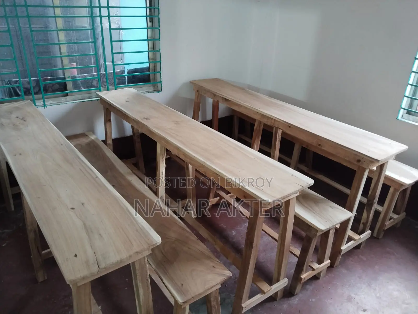 Urgent Sale: 10 Pairs of New 6-Foot Benches