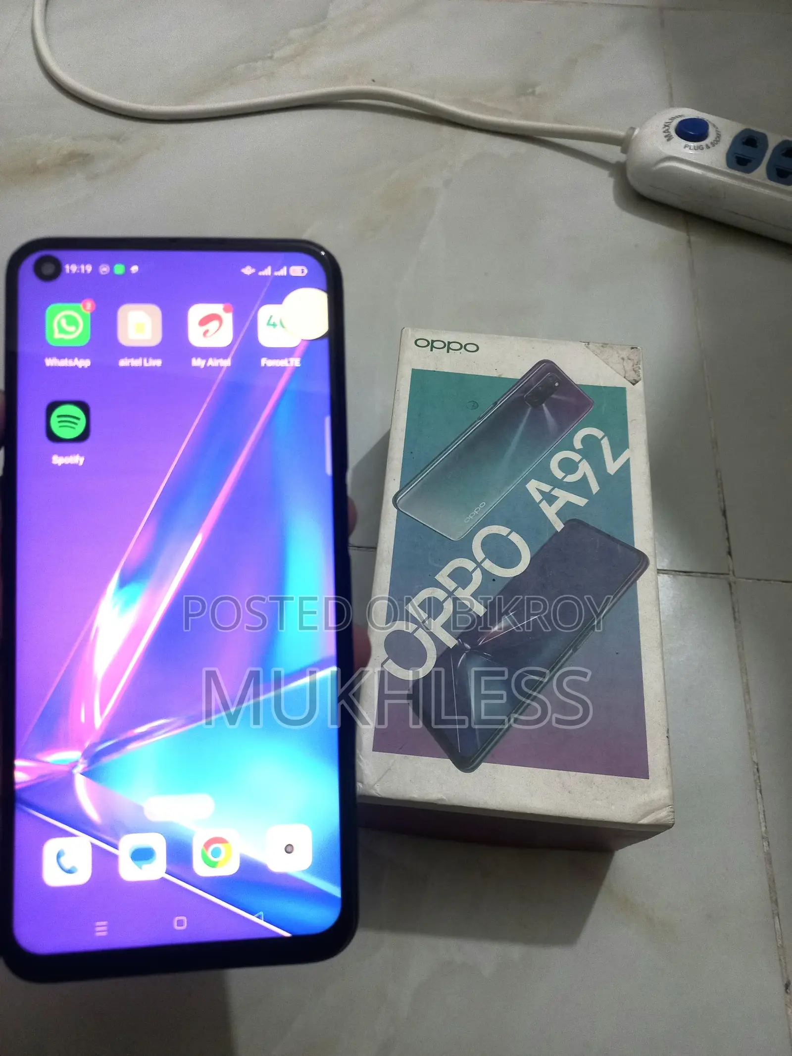 OPPO A92 . (Used)