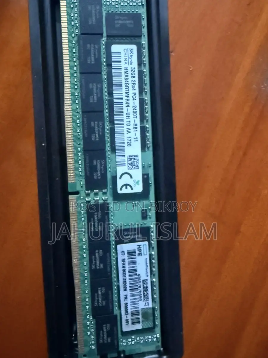 32GB DDR4 2400T SK Hynix RAM for Server or Gaming PC