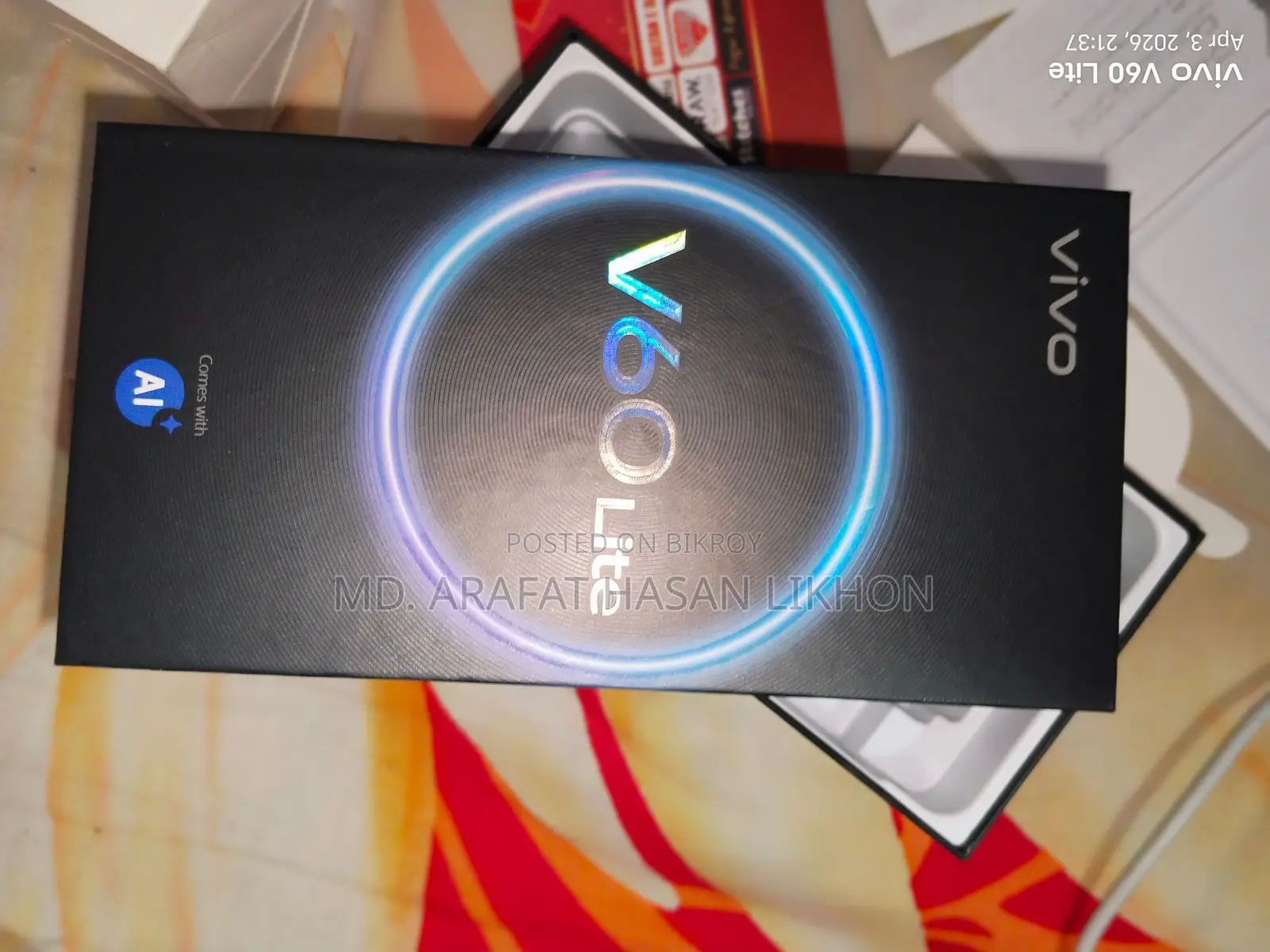 Vivo v60 lite (Used)