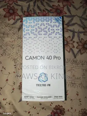Tecno Camon 40 Pro ` (Used)