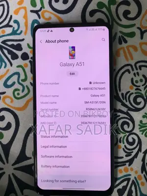 Samsung Galaxy A51 (ব্যবহৃত)