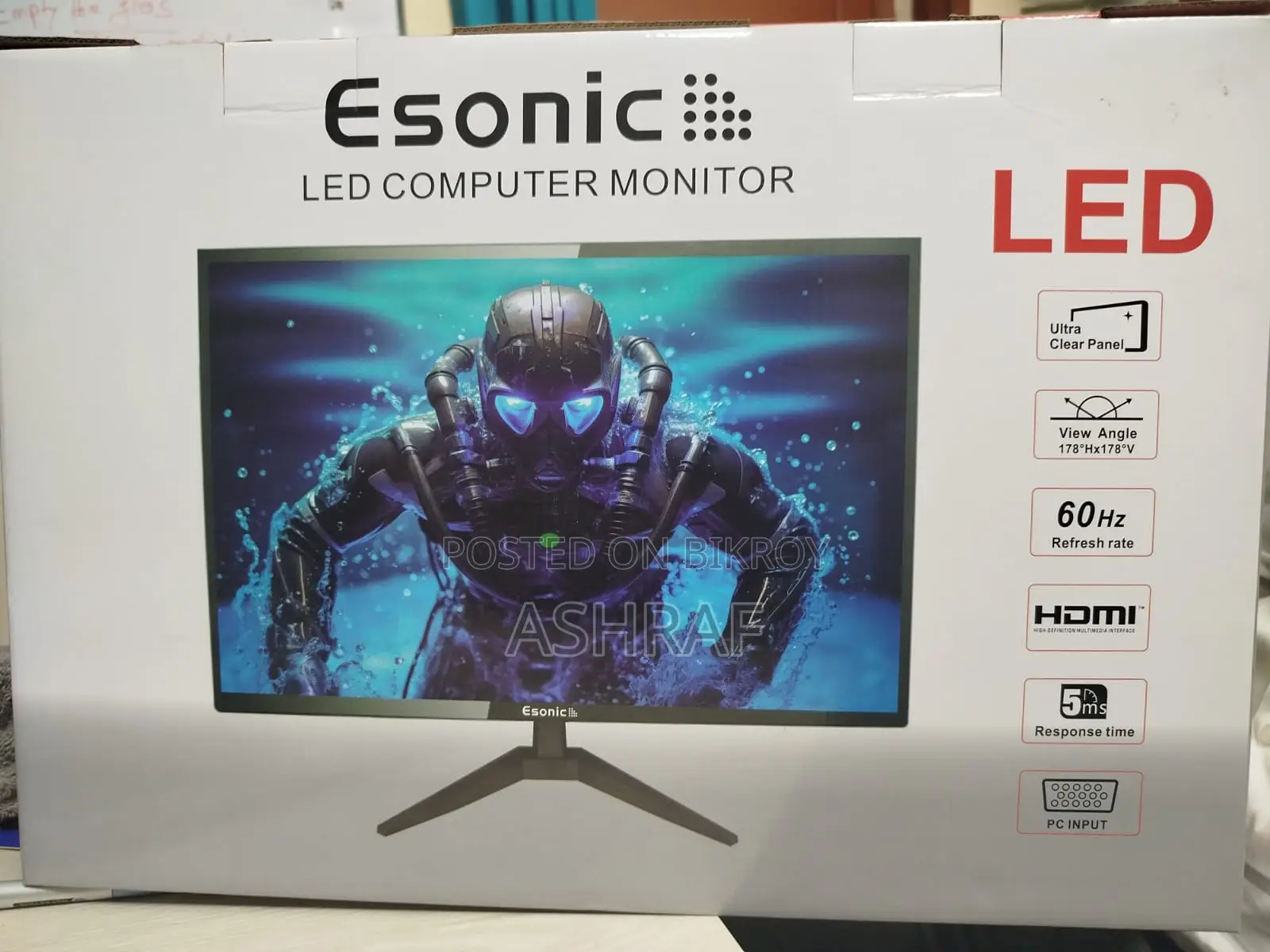Esonic 19 inch HD LED Monitor ESLM19W