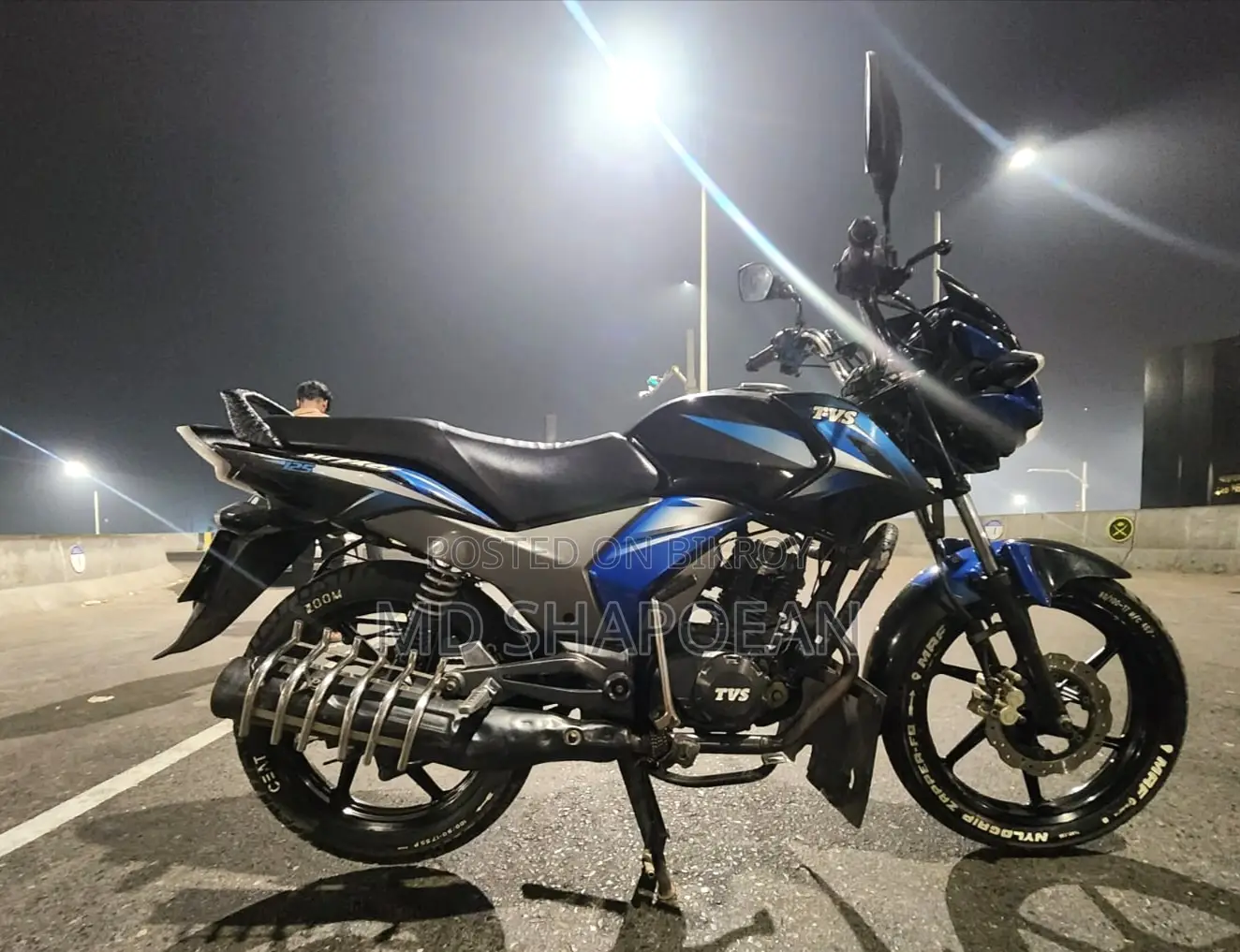 TVS Stryker . 2018
