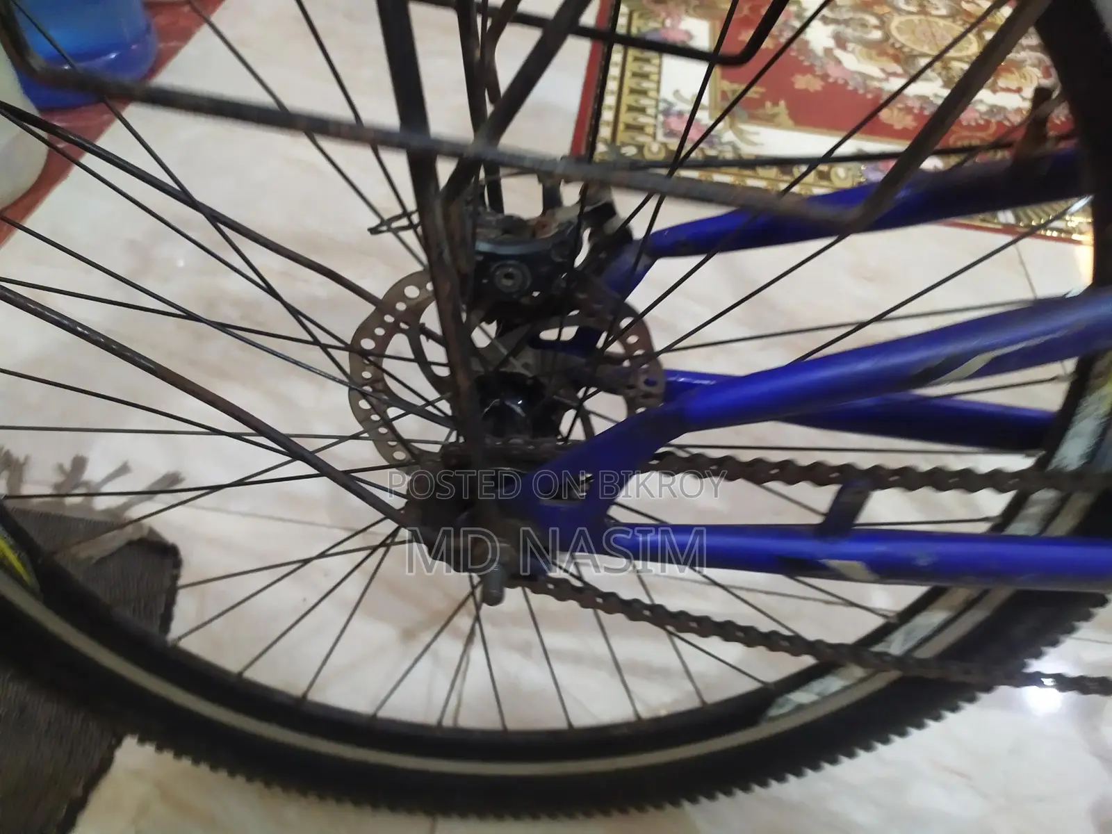 The bicycle will be sold