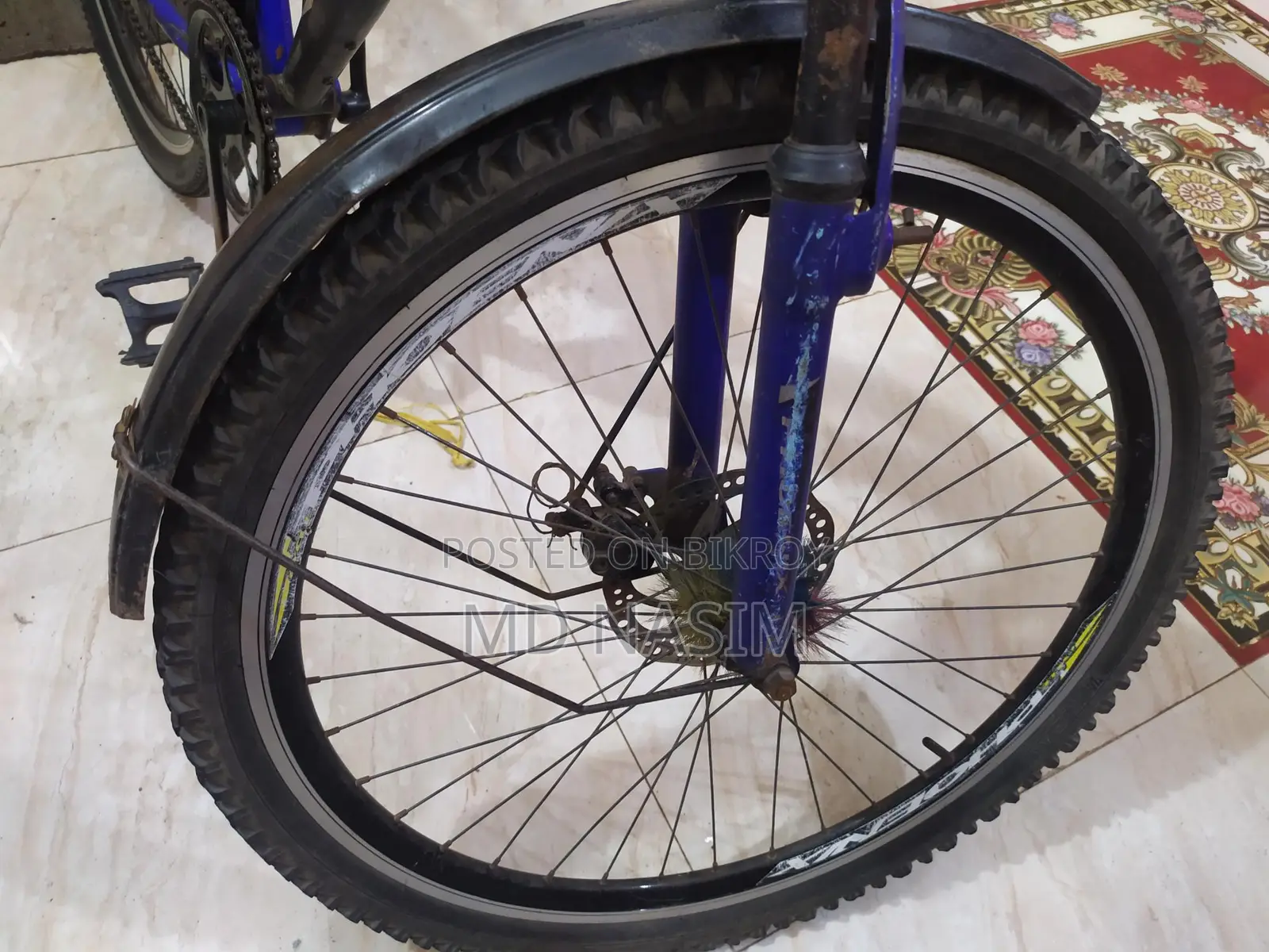 The bicycle will be sold