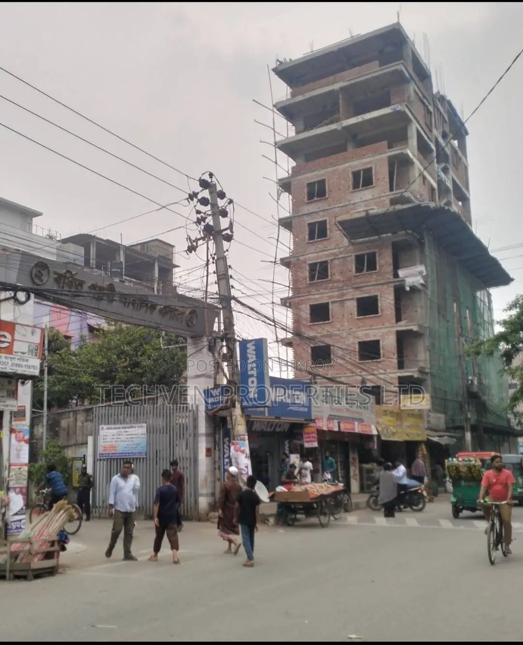 Mirpur Extended Pallabi Gate 2, 1376 sqft Flat at 6799 BDT per sqft
