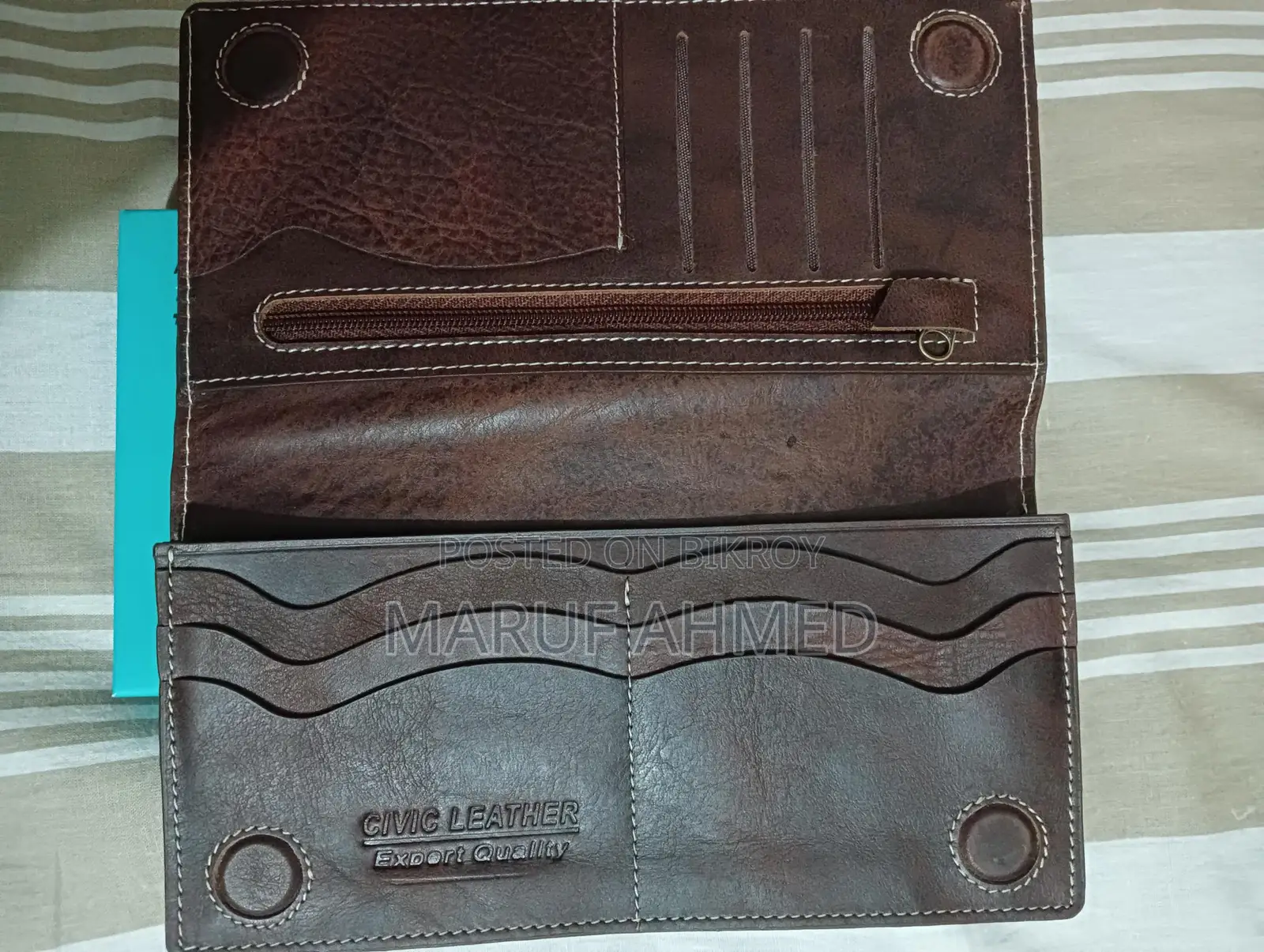 Man Wallet Civic Leather Craft