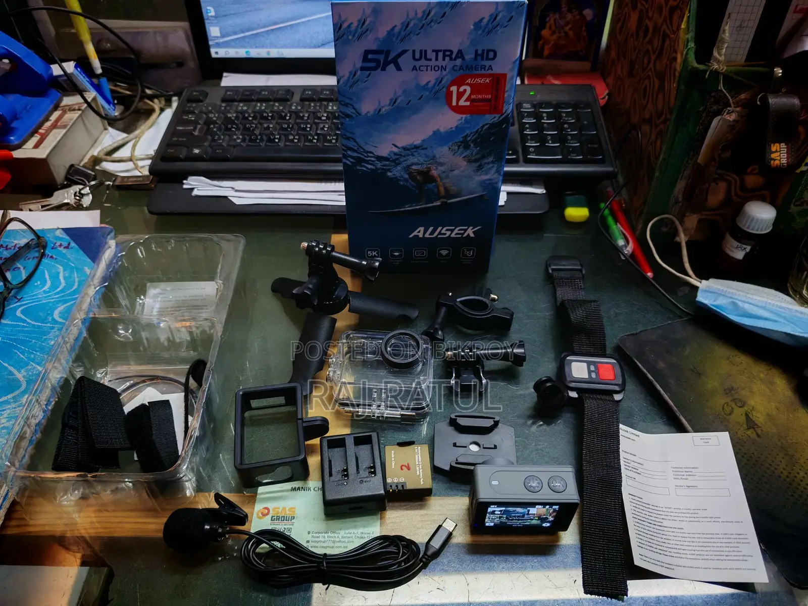 Ausek 5k Ultra Hd Action Camera