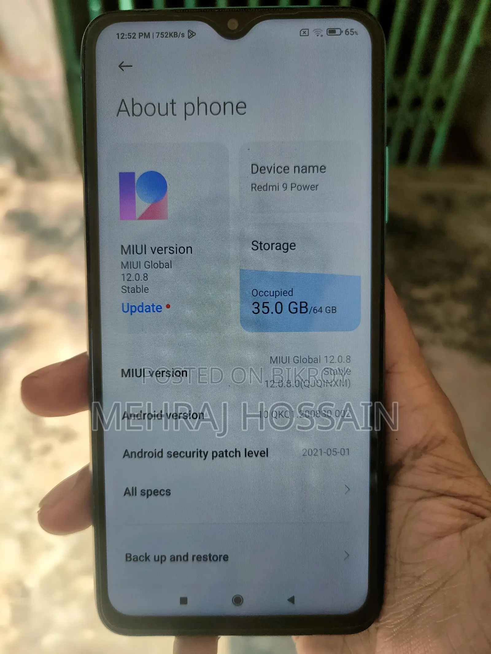 Xiaomi Redmi 9 Power (Used)