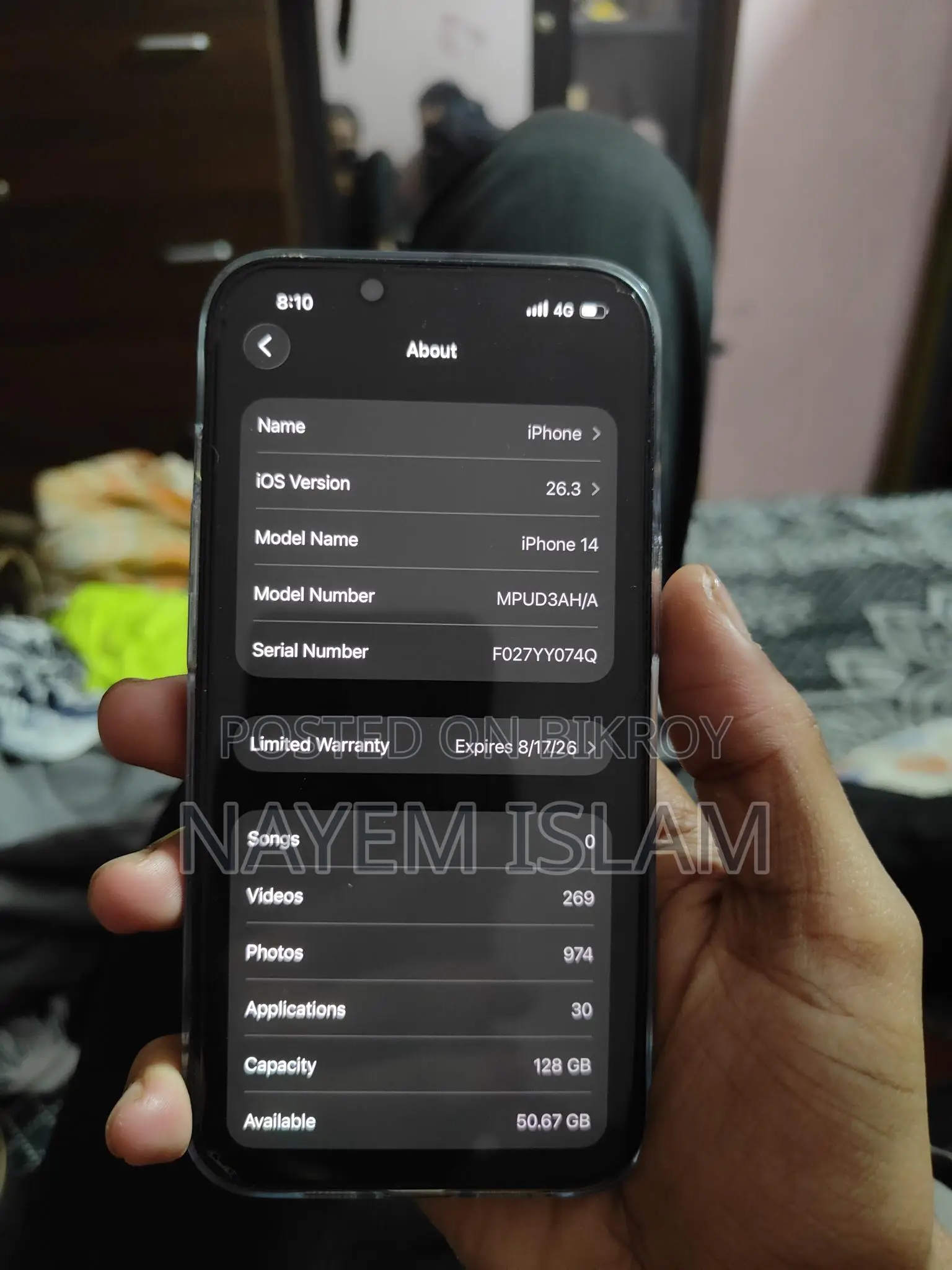 Apple iPhone 14 (Used)
