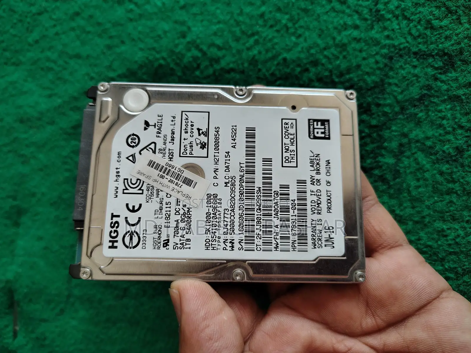Laptop Hard Drive 1000gb Full Fresh Condition