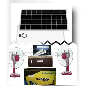 2 Big Fan 5 Light 15-Hour Solar IPS Package