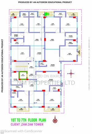 1200 Sq Ft Flat for Sale at 60 Feet, Manipur, Mirpur 2, Dhaka
