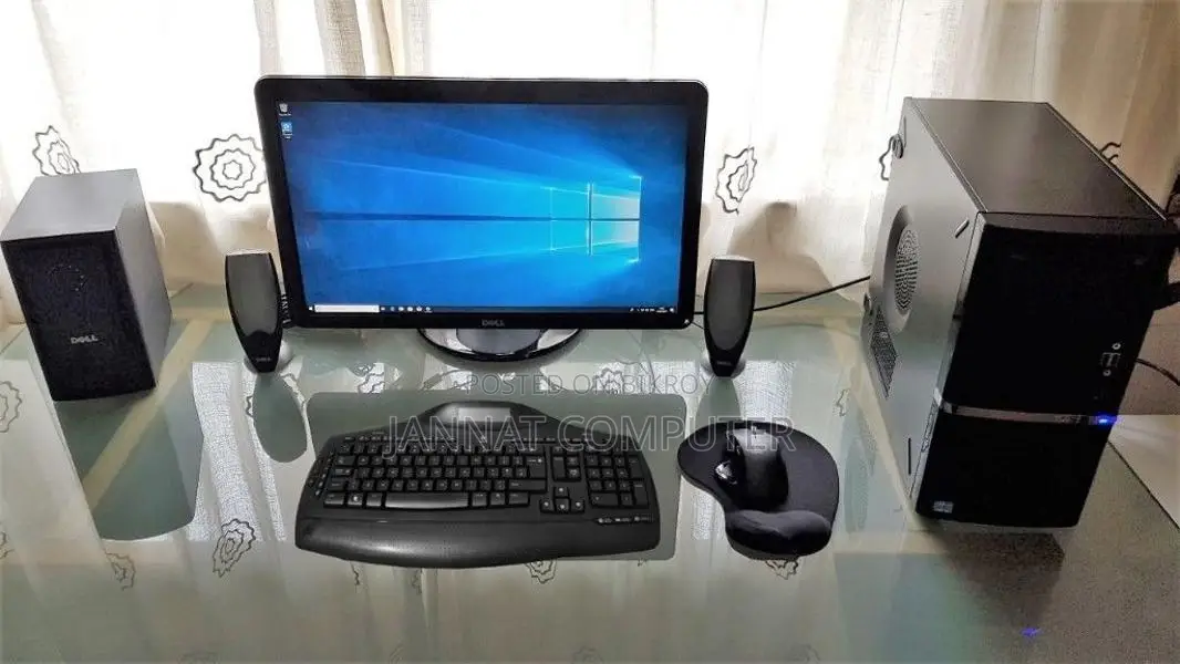 কম দামে Core I5+ram 4gb+1tb+128gb Ssd+DELL 19''led