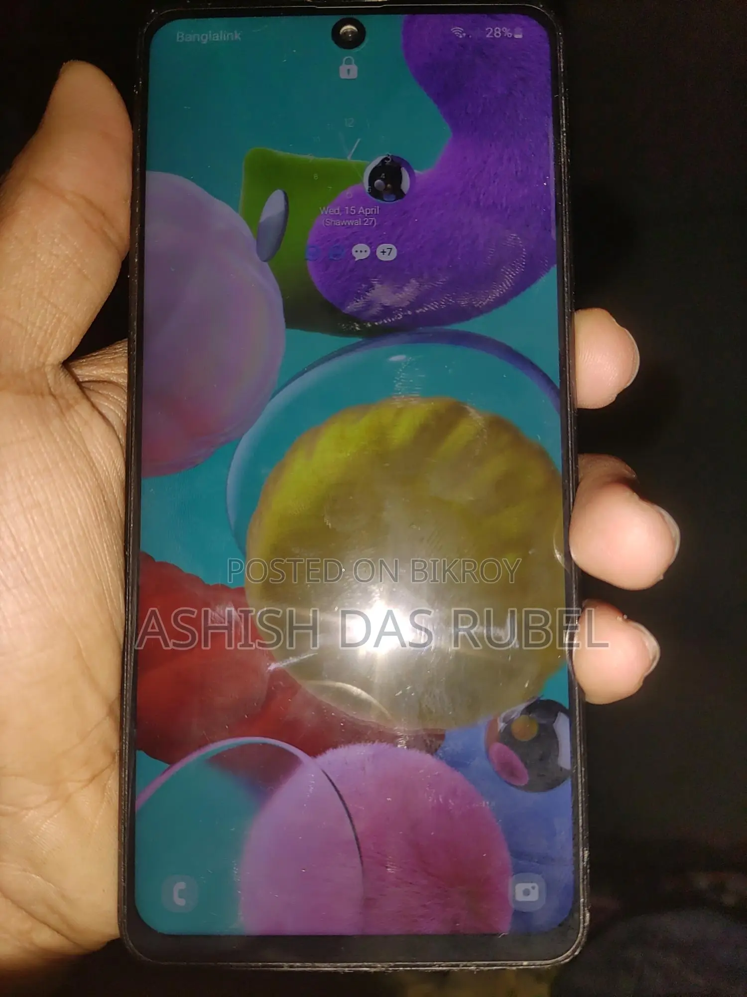 Samsung Galaxy A51 . (Used)