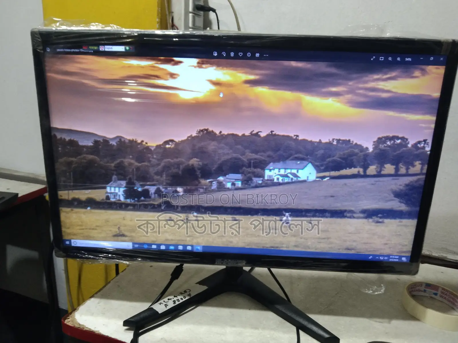 22-inch High Power 100% Fresh HDMI+VGA Supported