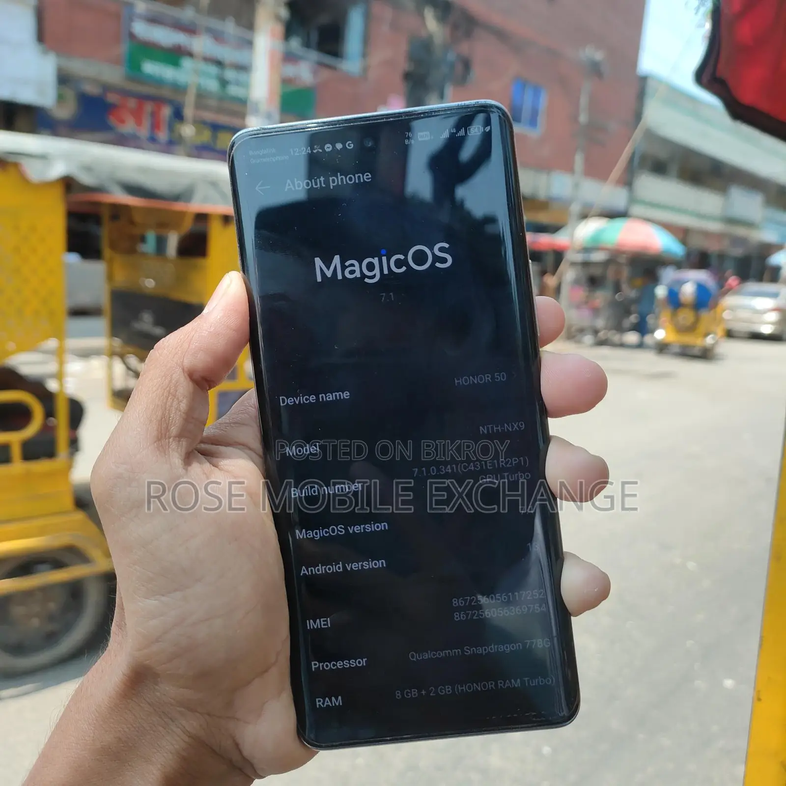 Honor 50 8/256GB Curved (Used)