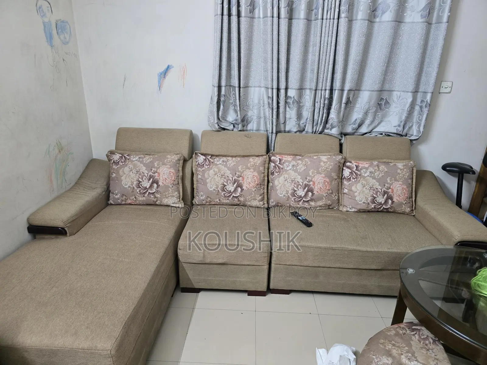 L Shape Sofa (5 Seater)