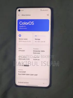 OPPO Reno 5 Pro Full Fresh (Used)