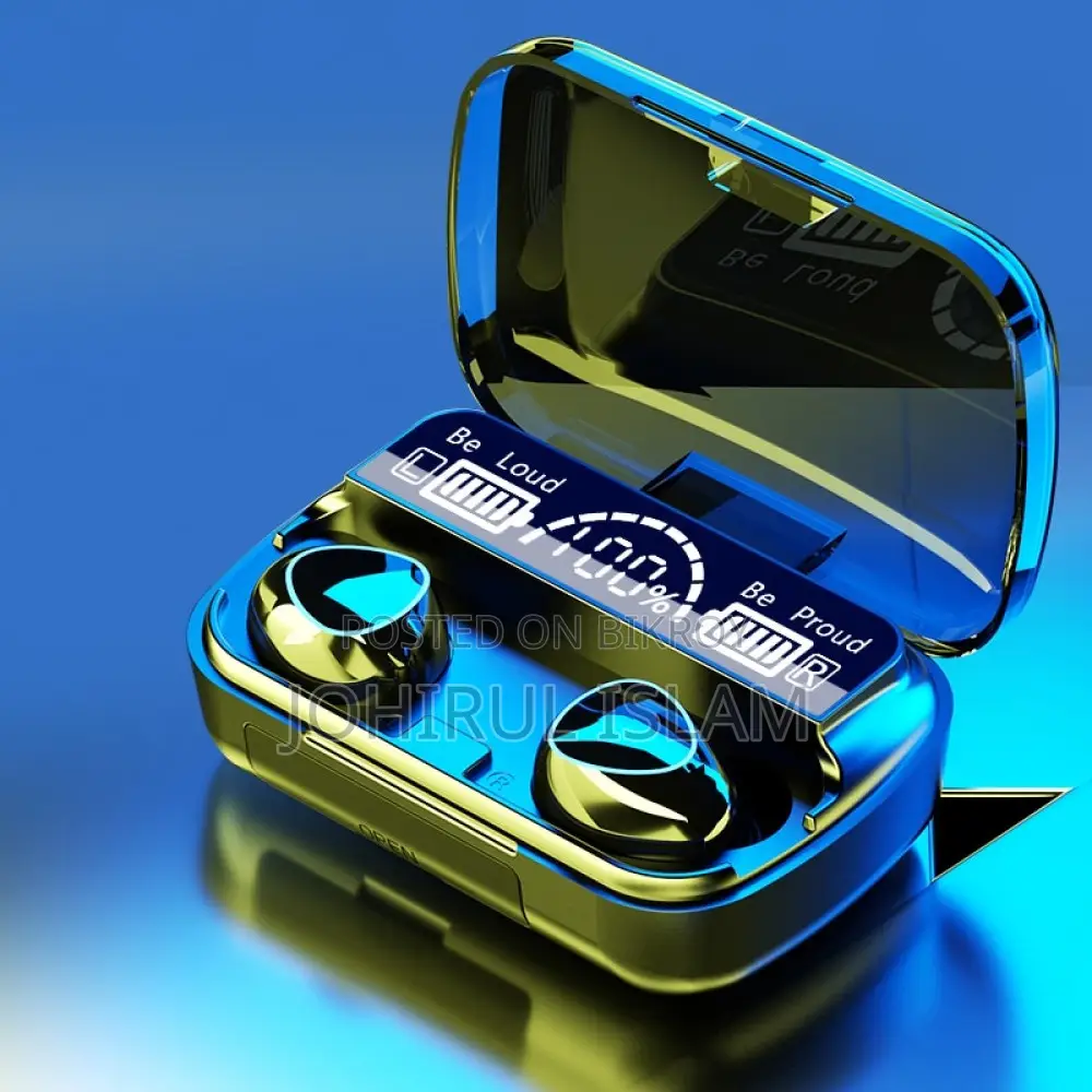M10 True Wireless Earbuds - Premium Sound with Power Bank