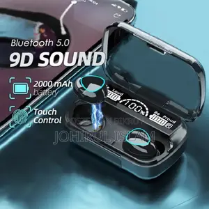 M10 True Wireless Earbuds - Premium Sound with Power Bank