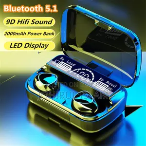 M10 True Wireless Earbuds - Premium Sound with Power Bank