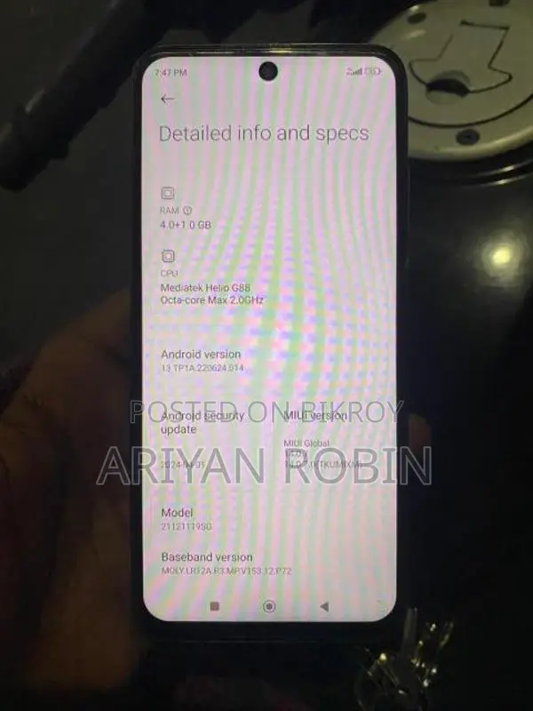 Xiaomi Redmi Note 10 . (Used)