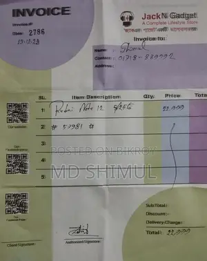 Xiaomi Redmi Note 12 256 GB Black
