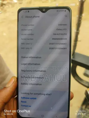 Samsung Galaxy A31 (Used)
