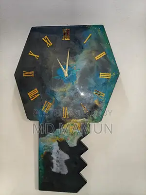 Epoxy Resin Wall Clock