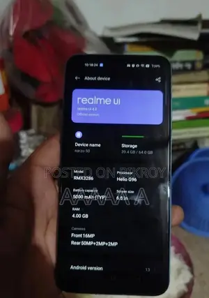Realme Narzo 50 (ব্যবহৃত)