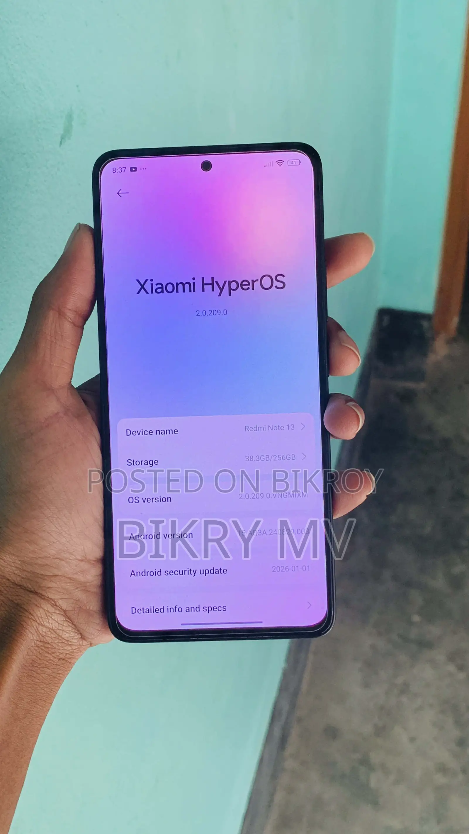 Xiaomi Redmi Note 13 8Gb 256 Gb (Used)