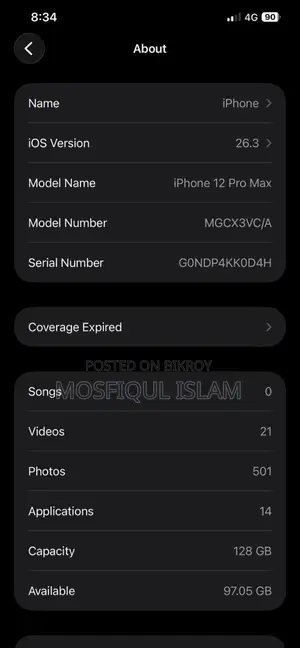 Apple iPhone 12 Pro Max (Used)