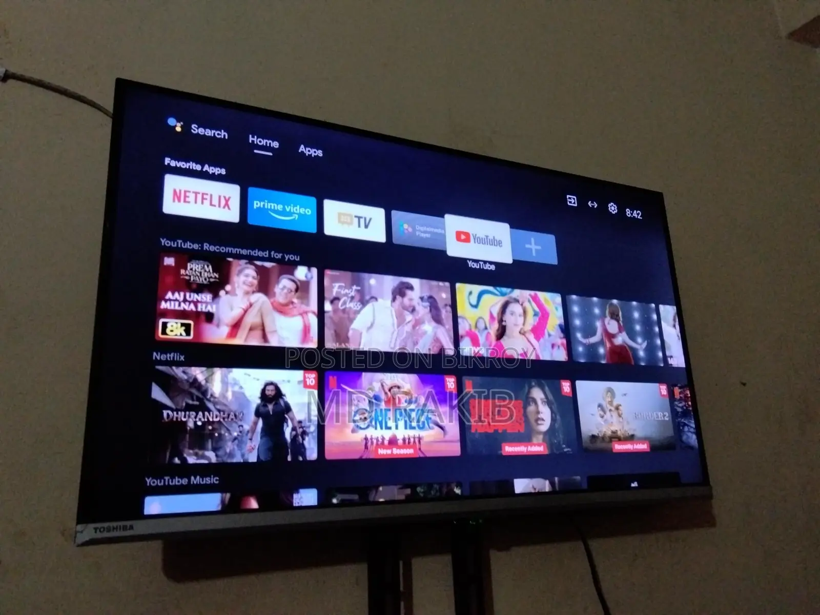 32" Toshiba Android Voice Control TV