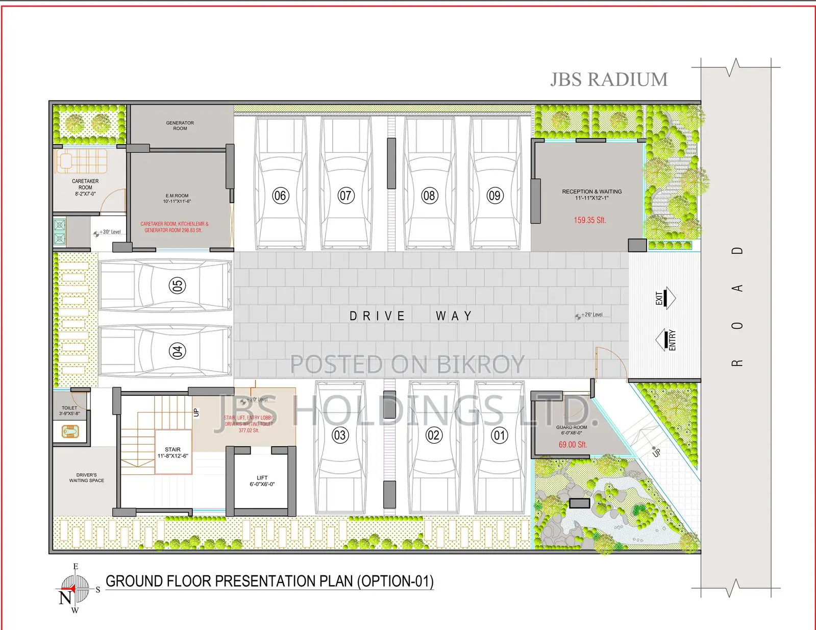 4-bedroom Apartment in Uttara for sale