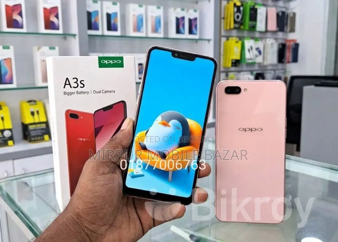 OPPO A3s ফ্রেশ phone (Used)