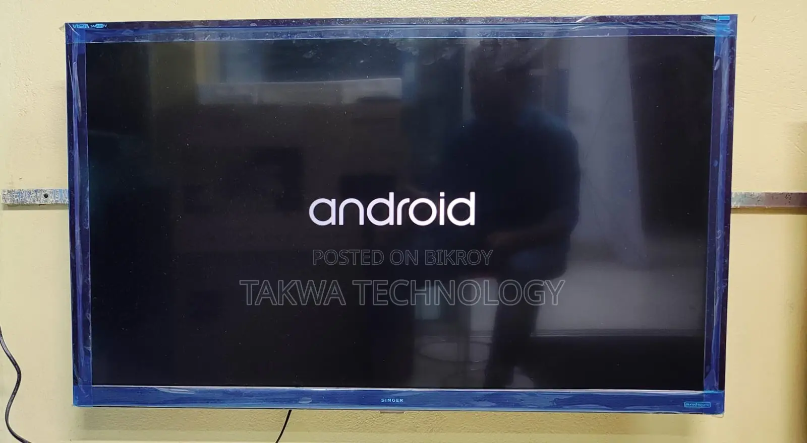 Singer-43" Inch Android Smart Voice Control TV Dolby Soundbar System