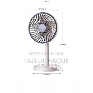 jy super jy2218 Rechargeable Table Fan 4000 mAh Lithium battery