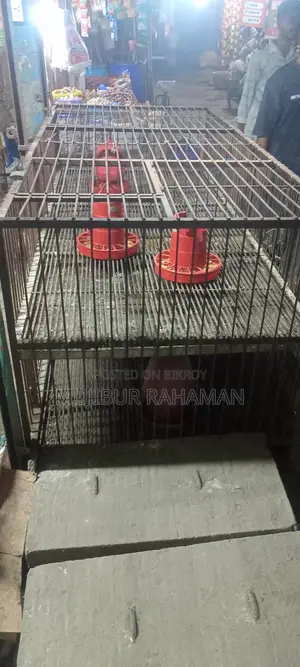 Chicken Shop Equipment for Sale Including Cages
