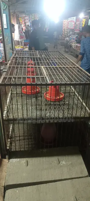 Chicken Shop Equipment for Sale Including Cages