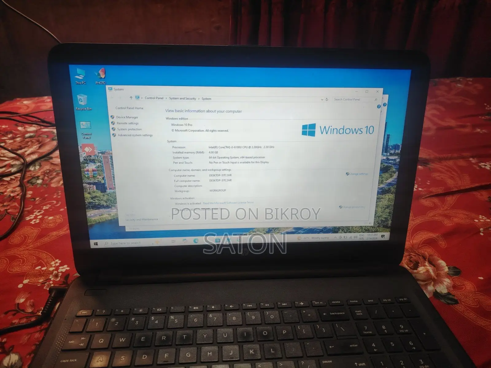 HP Laptop for Sale