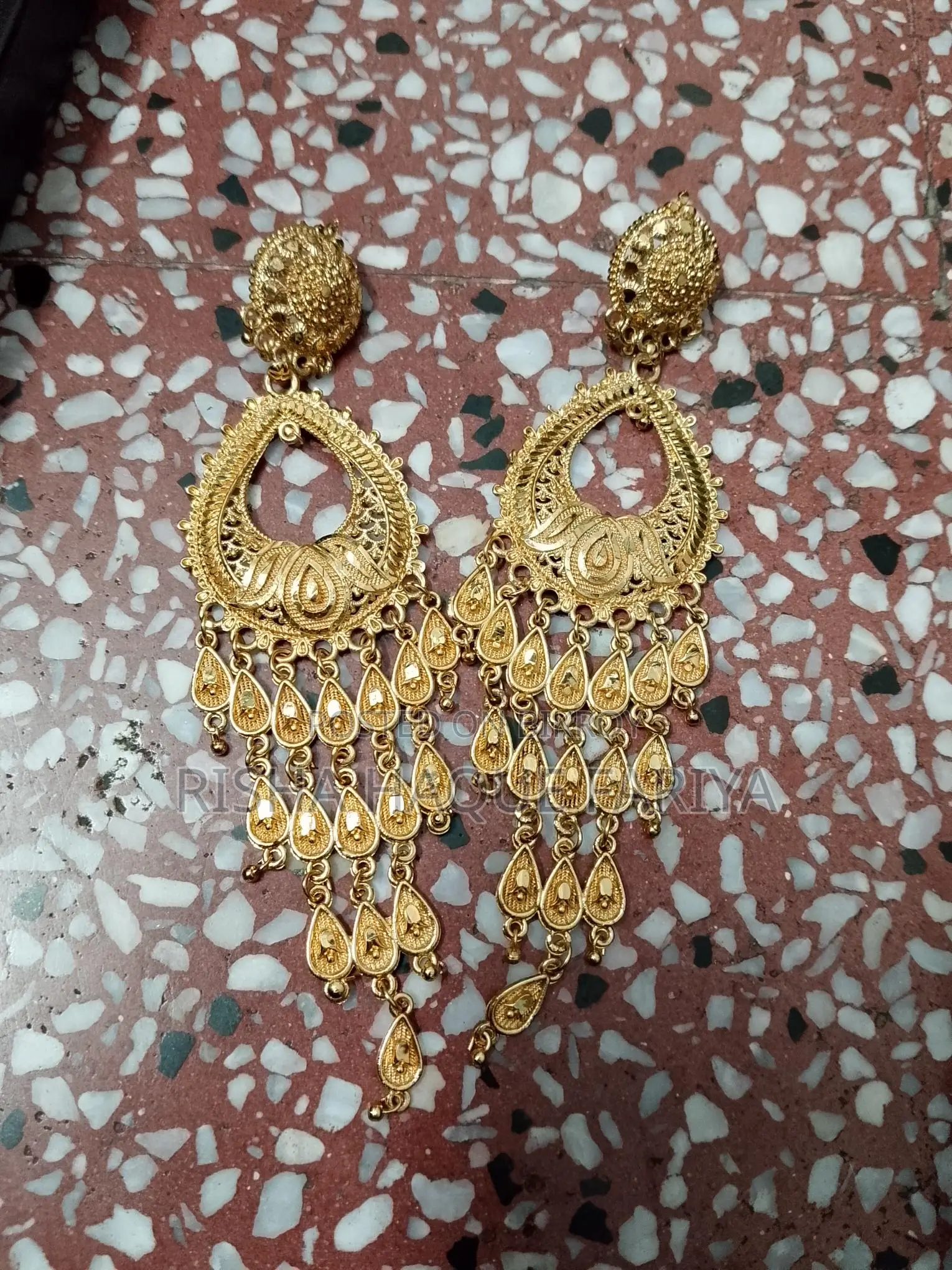 City Gold Earring