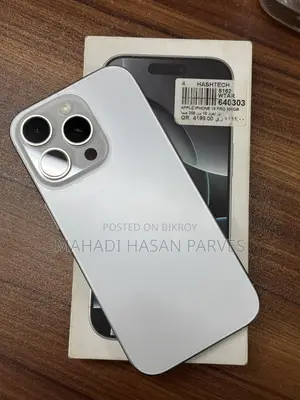 Apple iPhone 16 Pro 256gb Bh 100% (Used)