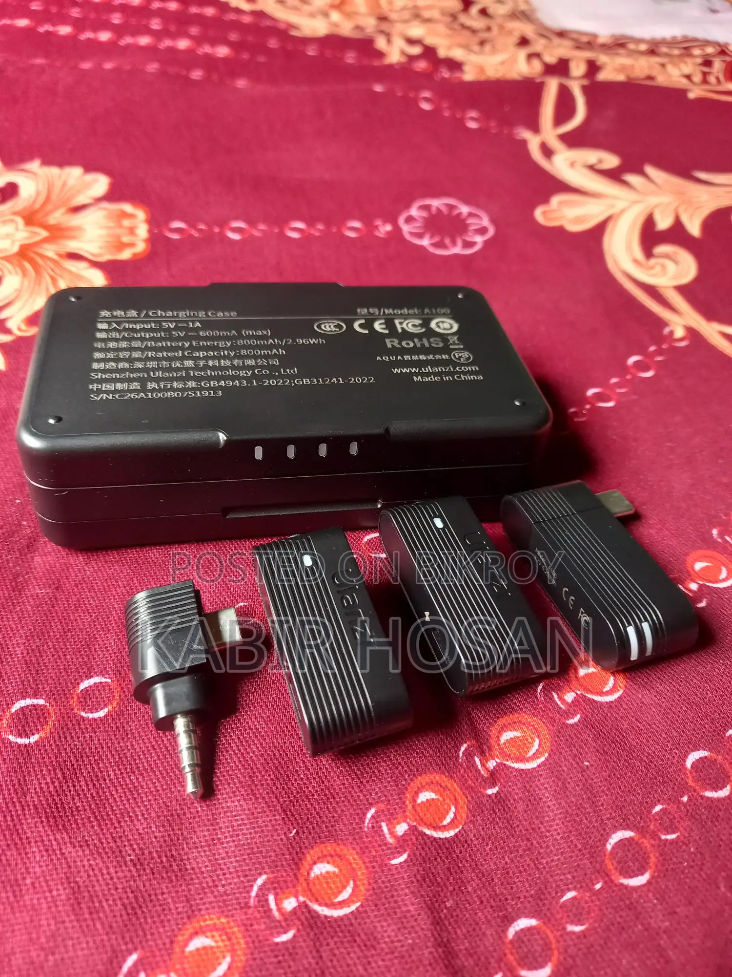 Ulanzi A100 Wireless Microphone Original