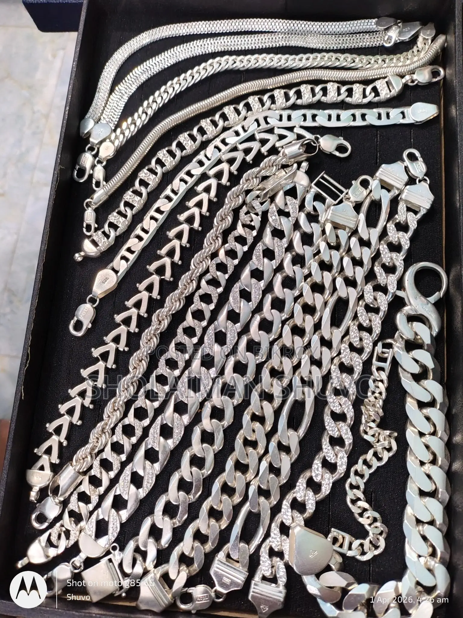 22k and CB Silver Men's Jewelry