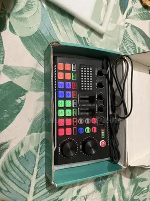 F998 Live Sound Card Audio Mixer