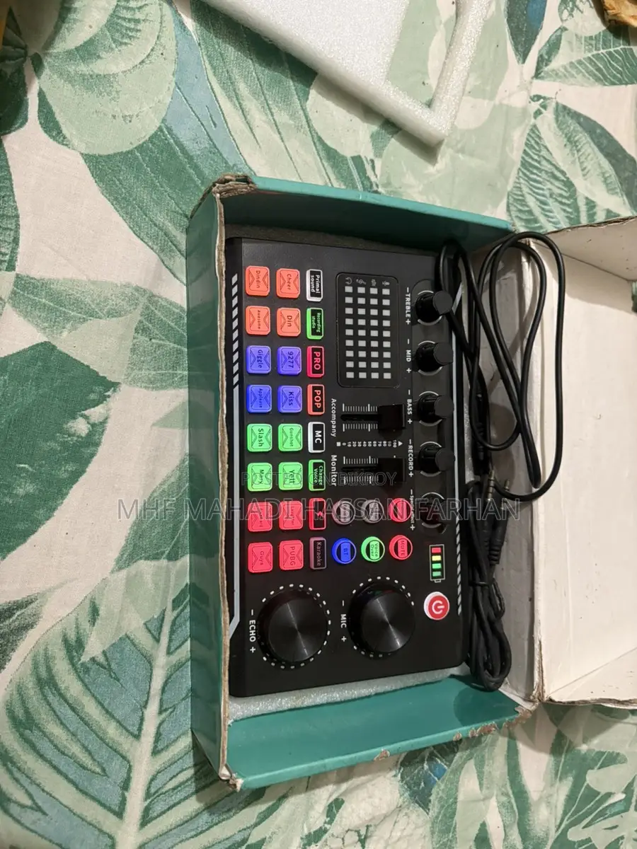 F998 Live Sound Card Audio Mixer